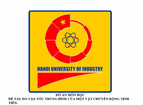 Đồ án đo vận tốc